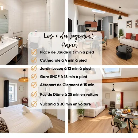 Tour D'auvergne - En Plein Centre Ville, Proche De La Cathédrale Et De La Place De Jaude Apartamento *